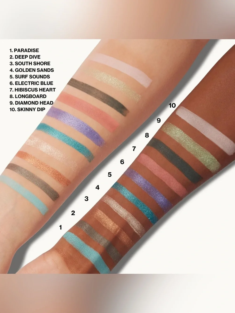 Pacifica WAIKIKI Eye Shadows Palette, NEW